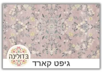 גיפט קארד לשימוש באתר ₪100 - ₪2,000