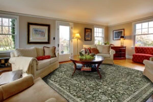 Cozy,Luxury,Living,Room,With,Beige,And,Red