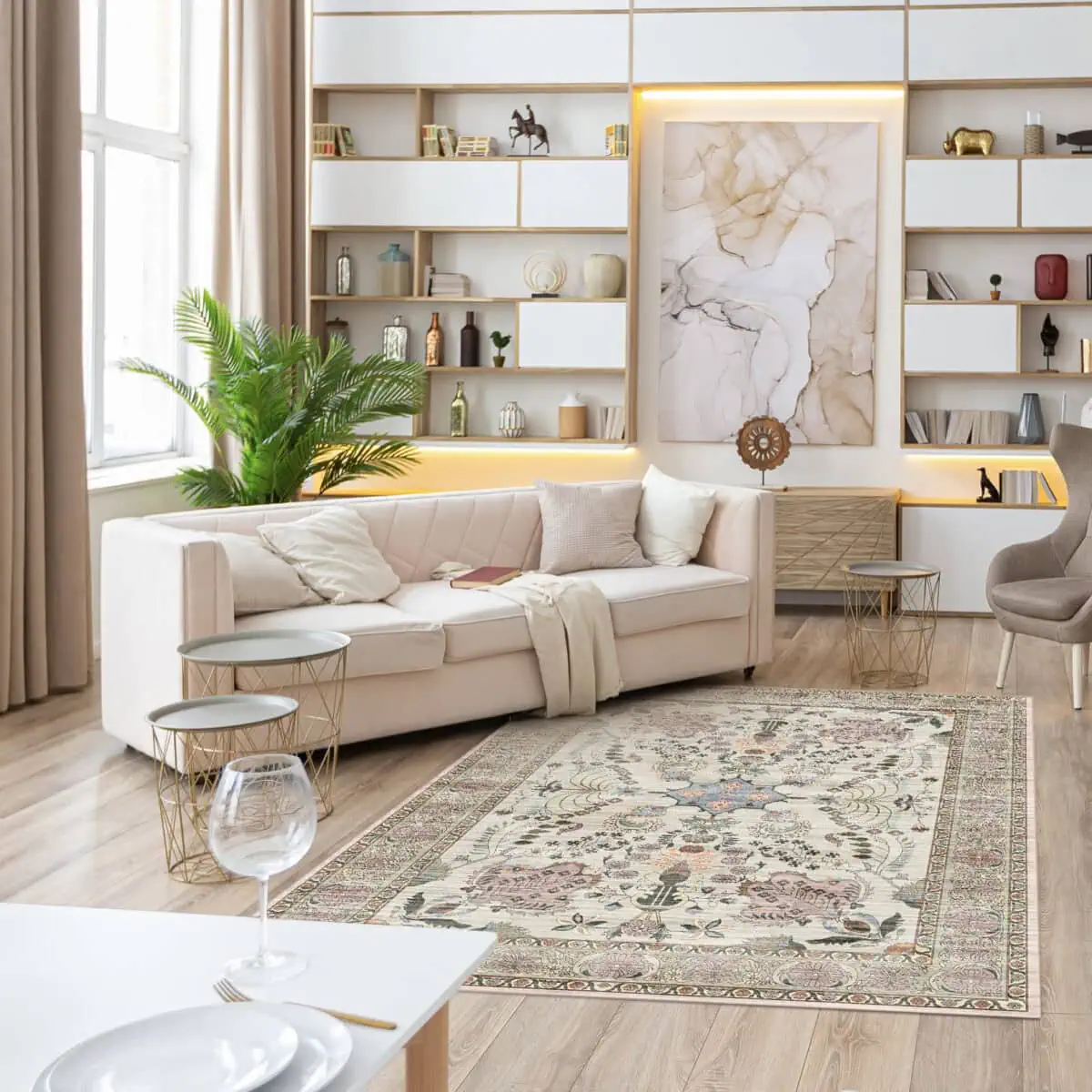 Interior,Design,Spacious,Bright,Studio,Apartment,In,Scandinavian,Style,And