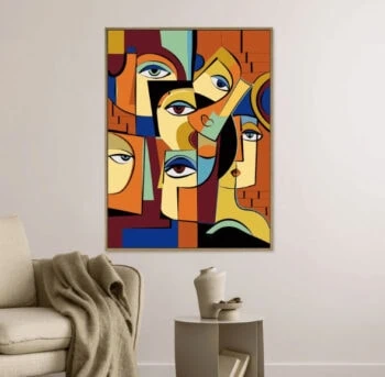 תמונת מסיבת נשים 90X120 ס"מ