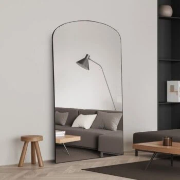 מראה חצי מעוגלת גוף רחבה 100X180