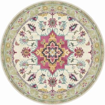 שטיח מנורקה עגול  (BW50)